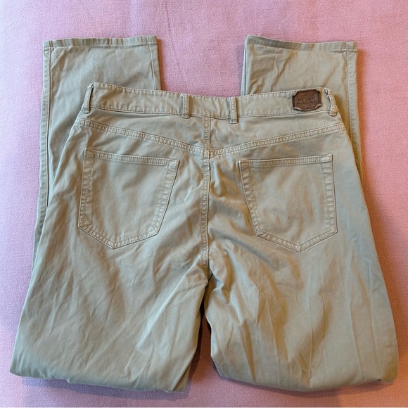 Peter Millar Sateen Khaki Pants - Picture 6 of 9
